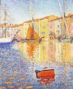 Paul Signac The Red Buoy France oil painting reproduction